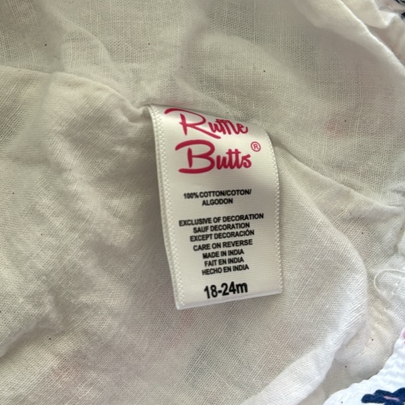 Rufflebutts Floral Ruffle Cross-Back Dress - Picture 5 of 5